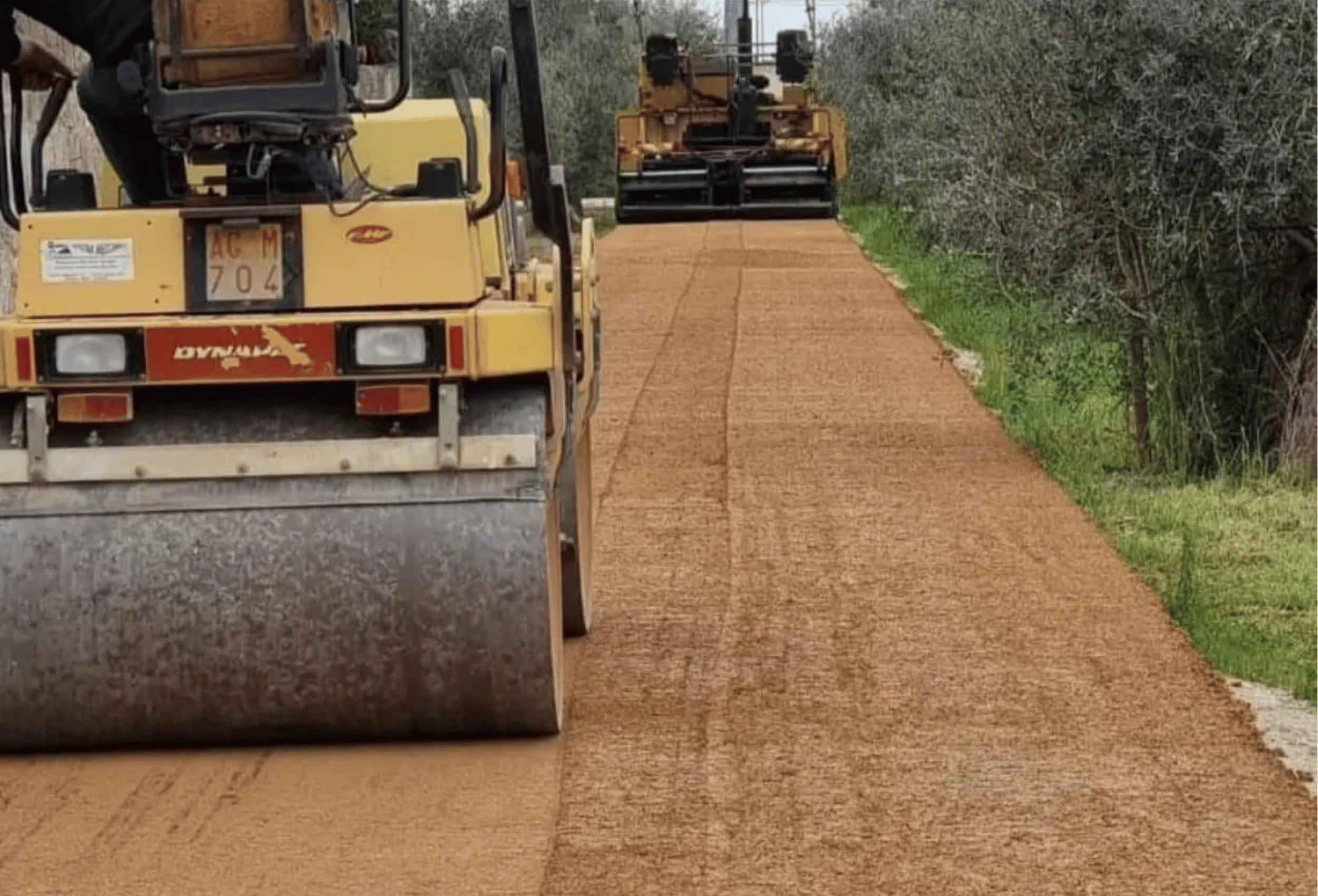 asfalto strade lecce